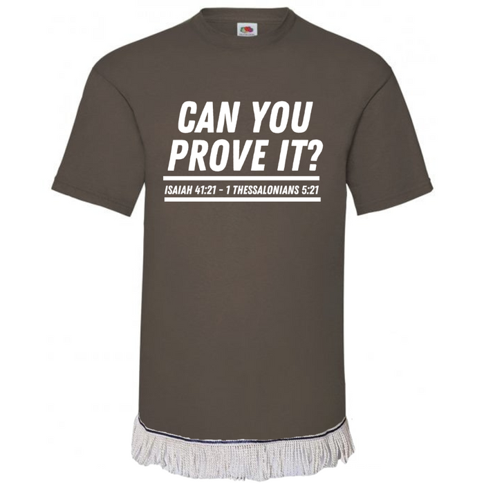 PROVE IT Fringed T-Shirt