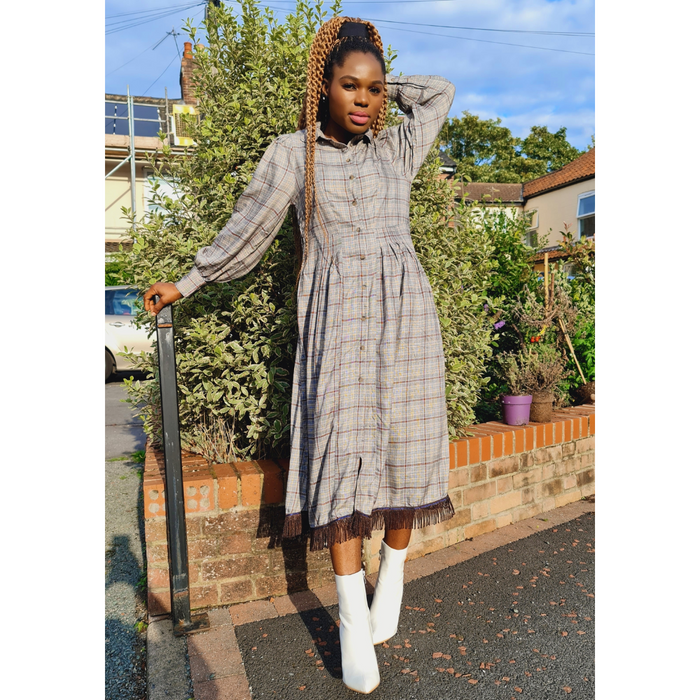 Pure Cotton Maxi Shirt Dress