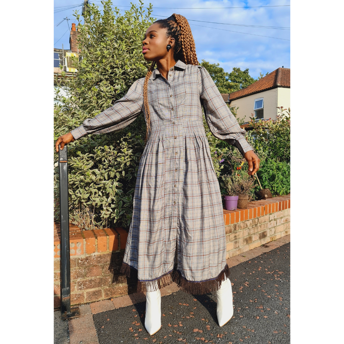 Pure Cotton Maxi Shirt Dress