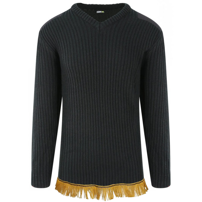 Men's Security Sweater with Fringes