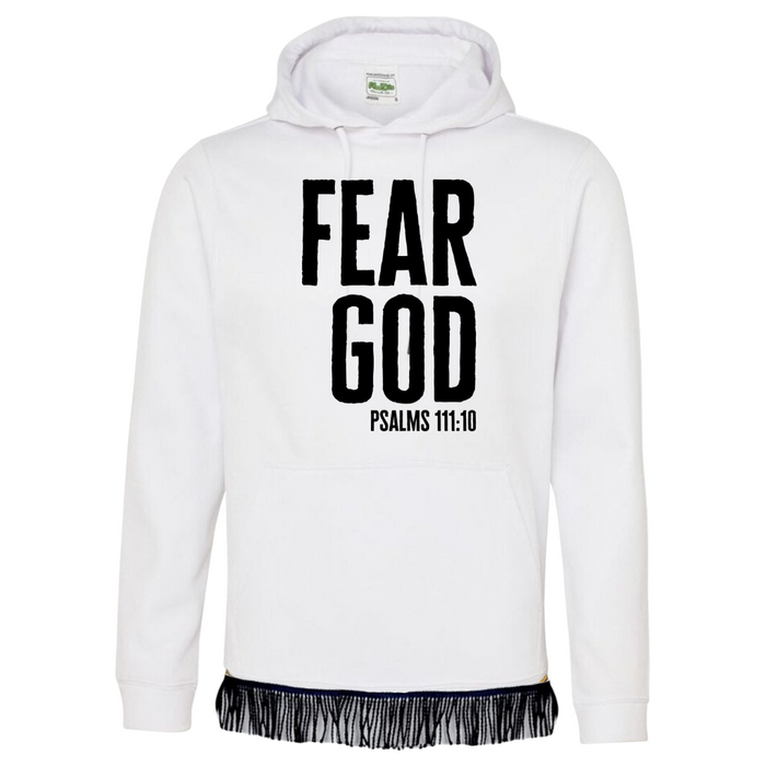 FEAR GOD Hoodie with Fringes