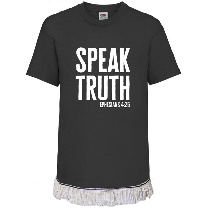 Speak Truth Children's T-Shirt with Fringes (Unisex)