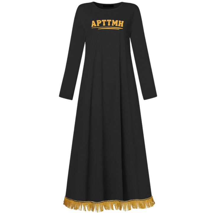 APTTMH Scuba Maxi Dress with Pockets
