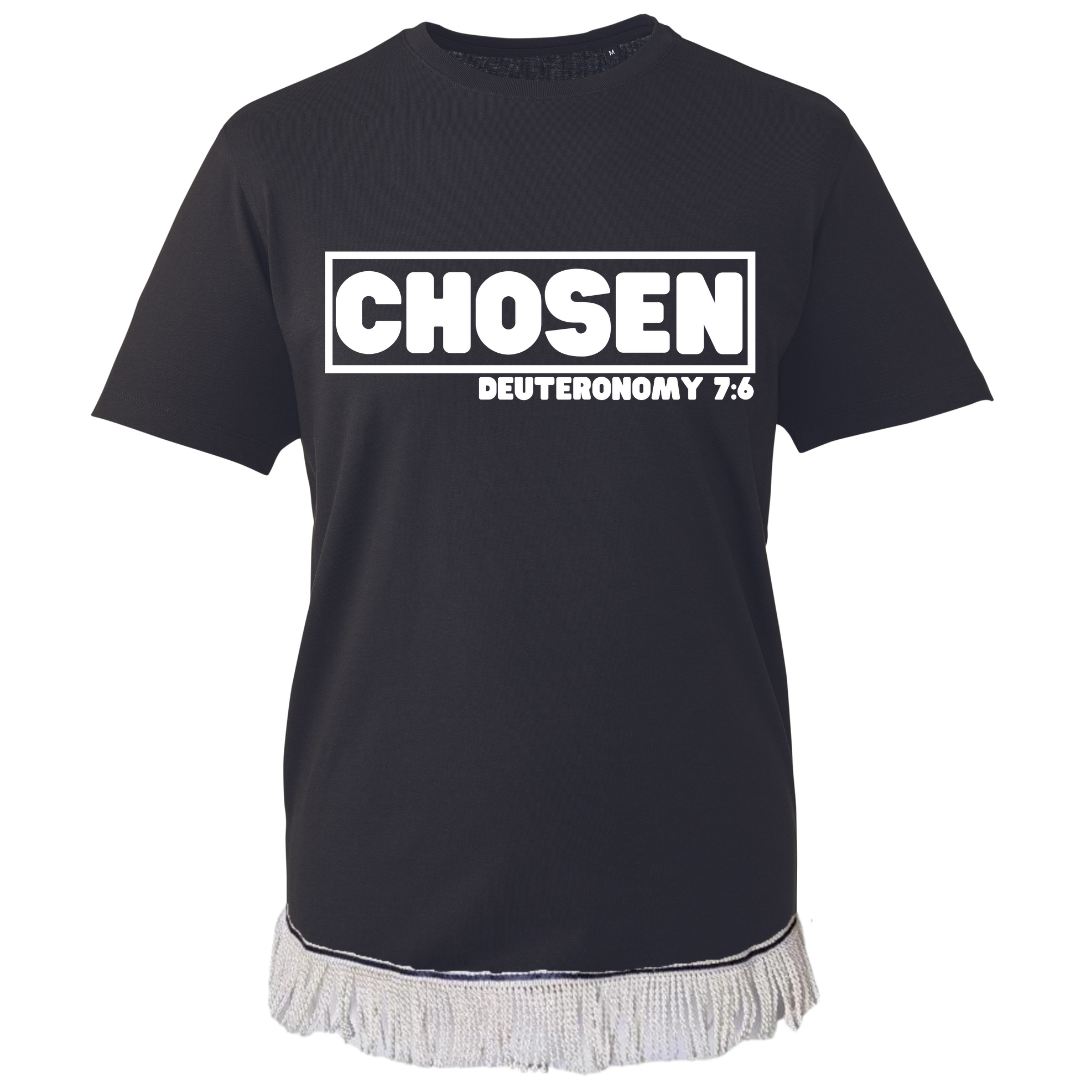 Men's CHOSEN Fringed T-Shirts Bundle (Size S-2XL)
