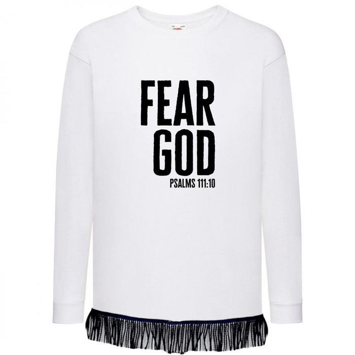 Fear God Children's Long Sleeve with Fringes