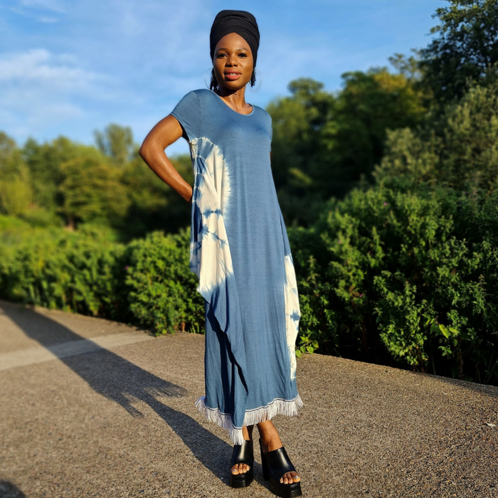 Tie Dye Parachute Dress