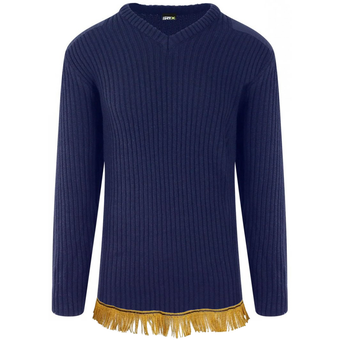 Men's Security Sweater with Fringes