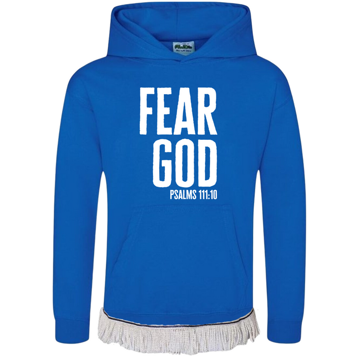 Fear God Kids Hoodie with Fringes (Unisex)