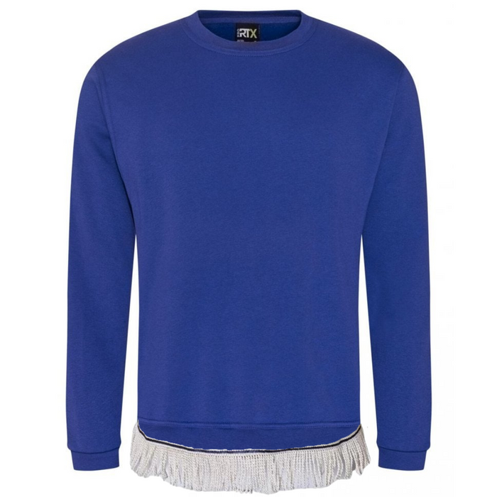 Men's Poly/Cotton Sweatshirt with Fringes