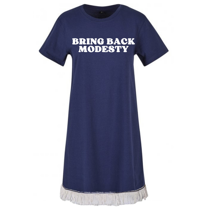 Bring Back Modesty Women's Tunic Tee Dress