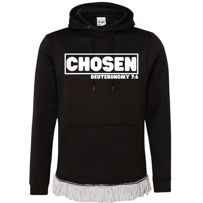 CHOSEN Hoodie with Fringes