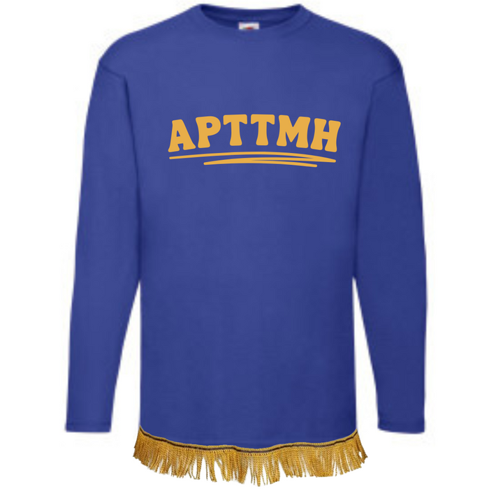 APTTMH Long Sleeve Fringed T-Shirt
