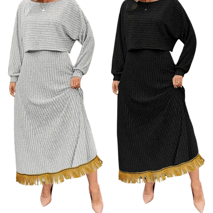 Zebra Print Kaftan Maxi Dress with Headwrap