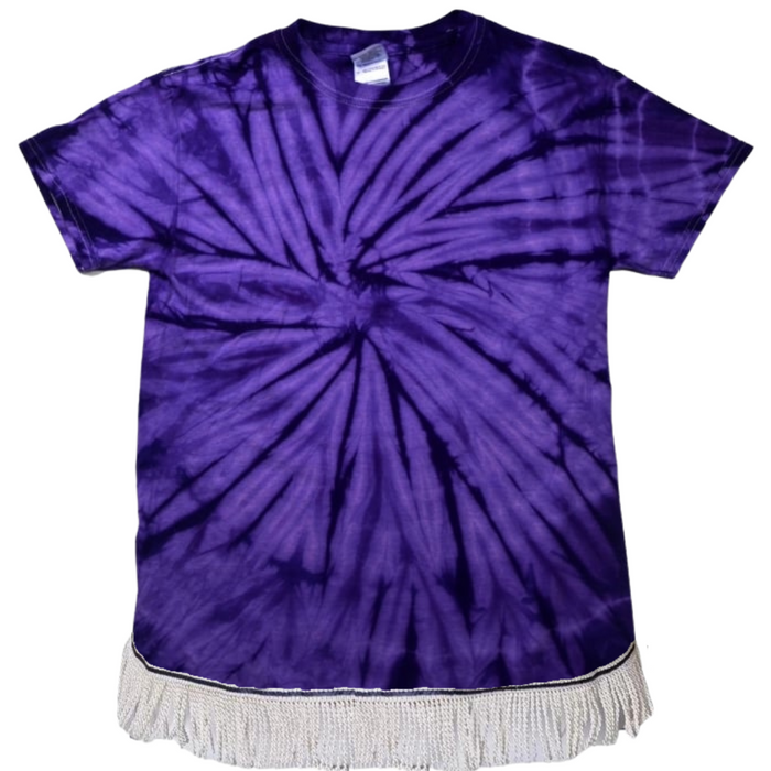 Kids Tie-Dye Fringed T-Shirt
