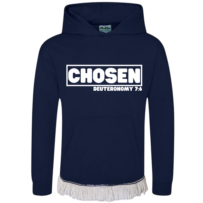 CHOSEN Kids Hoodie with Fringes (Unisex)