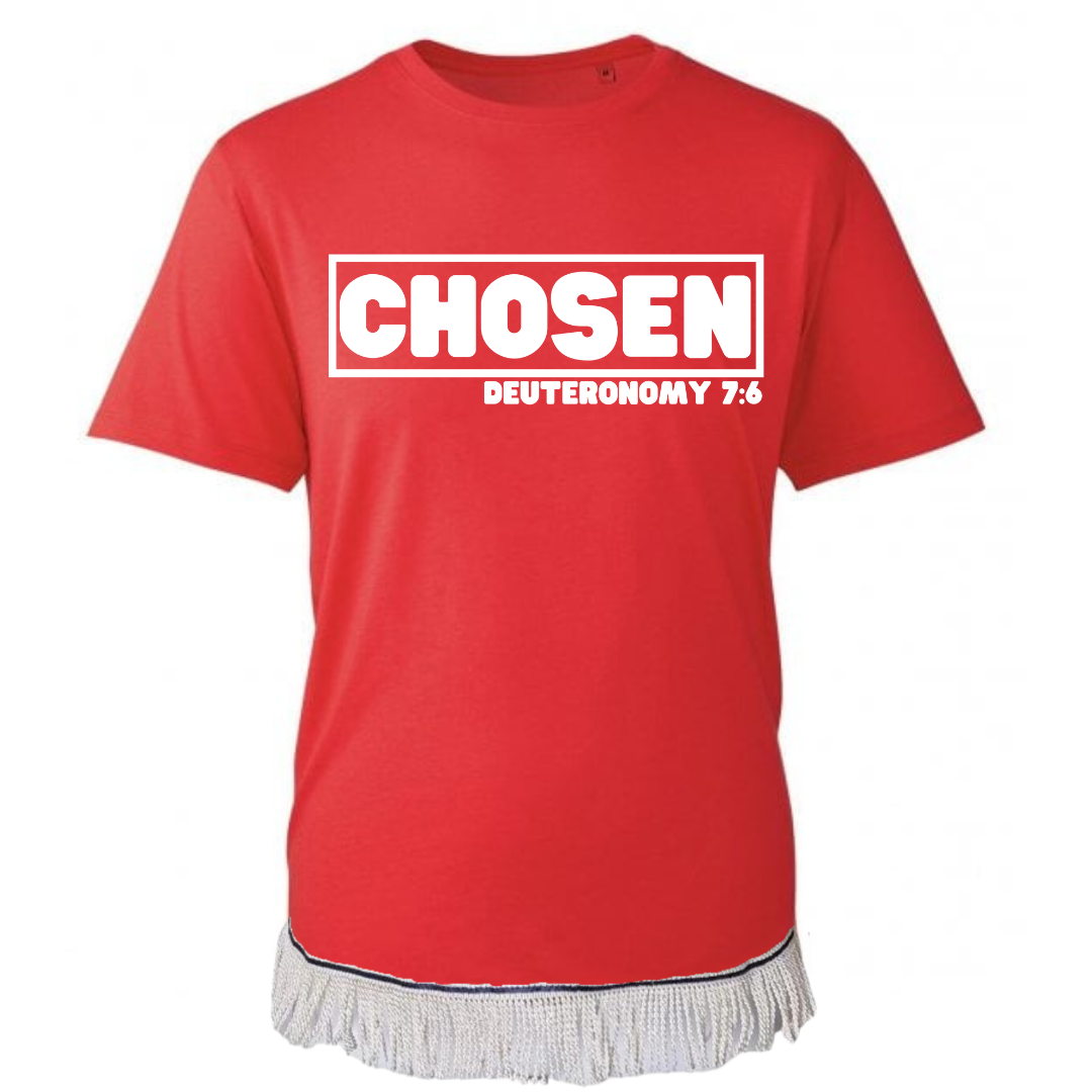 Men's CHOSEN Fringed T-Shirts Bundle (Size 3XL-5XL)