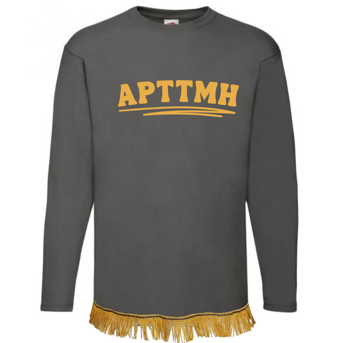 APTTMH Long Sleeve Fringed T-Shirt