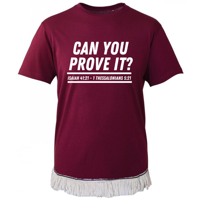 PROVE IT Fringed T-Shirt
