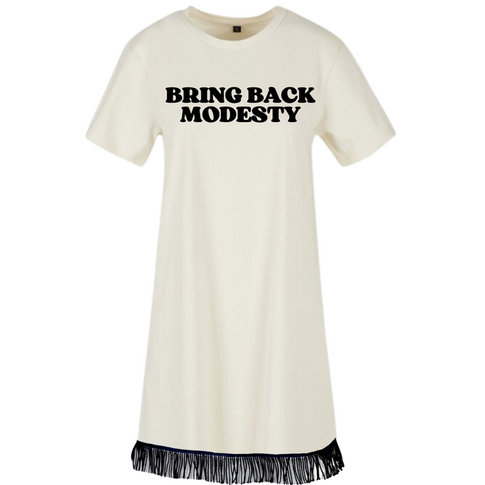 Bring Back Modesty Women's Tunic Tee Dress