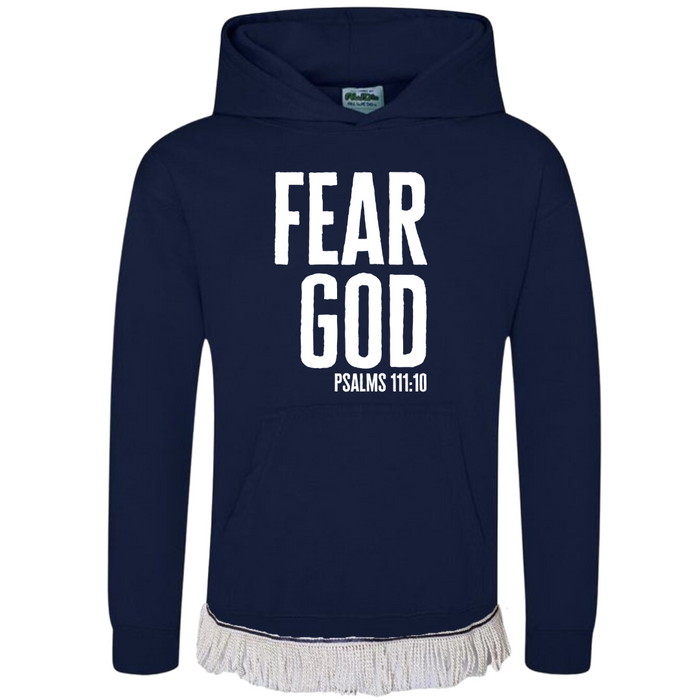 Fear God Kids Hoodie with Fringes (Unisex)