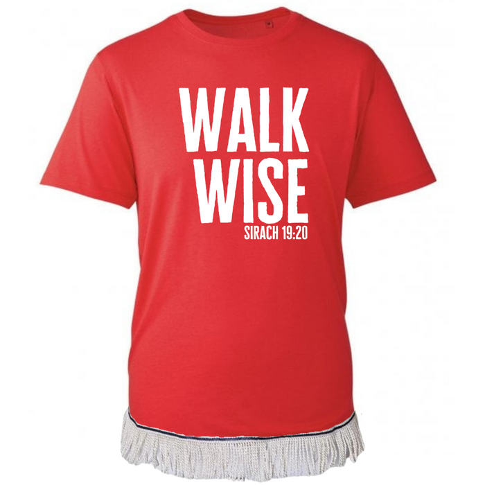 Walk Wise Fringed T-Shirt