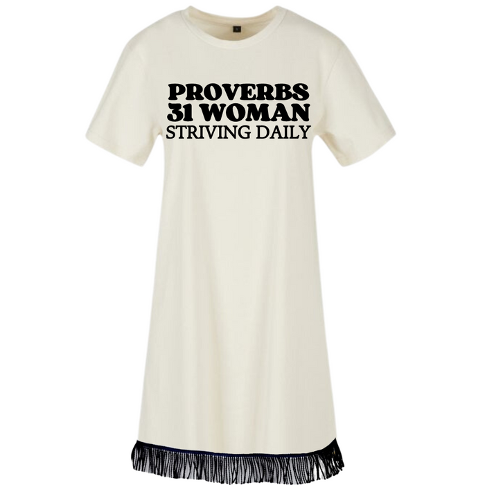 Proverbs 31 Women's Tunic Tee Dress