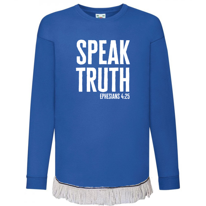 Speak Truth Children's Long Sleeve with Fringes