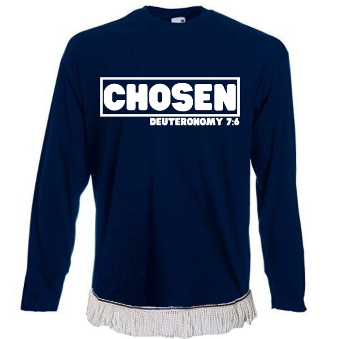 Chosen Long Sleeve Fringed T-Shirt