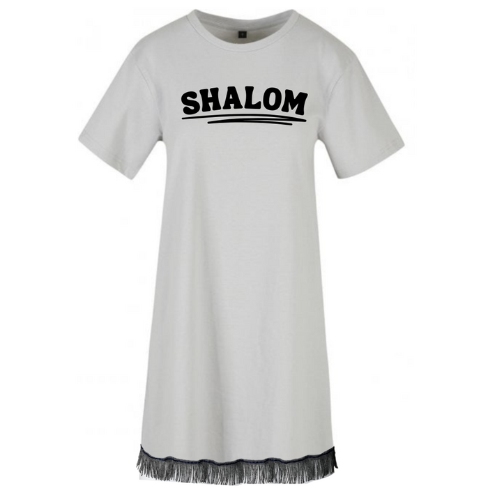 SHALOM Women's Tunic Tee Dress