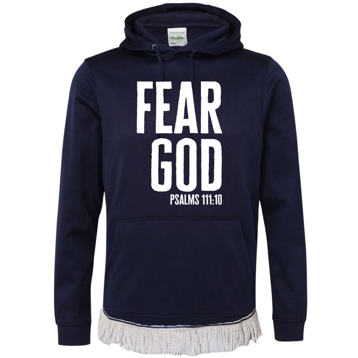 FEAR GOD Hoodie with Fringes