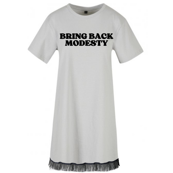 Bring Back Modesty Women's Tunic Tee Dress