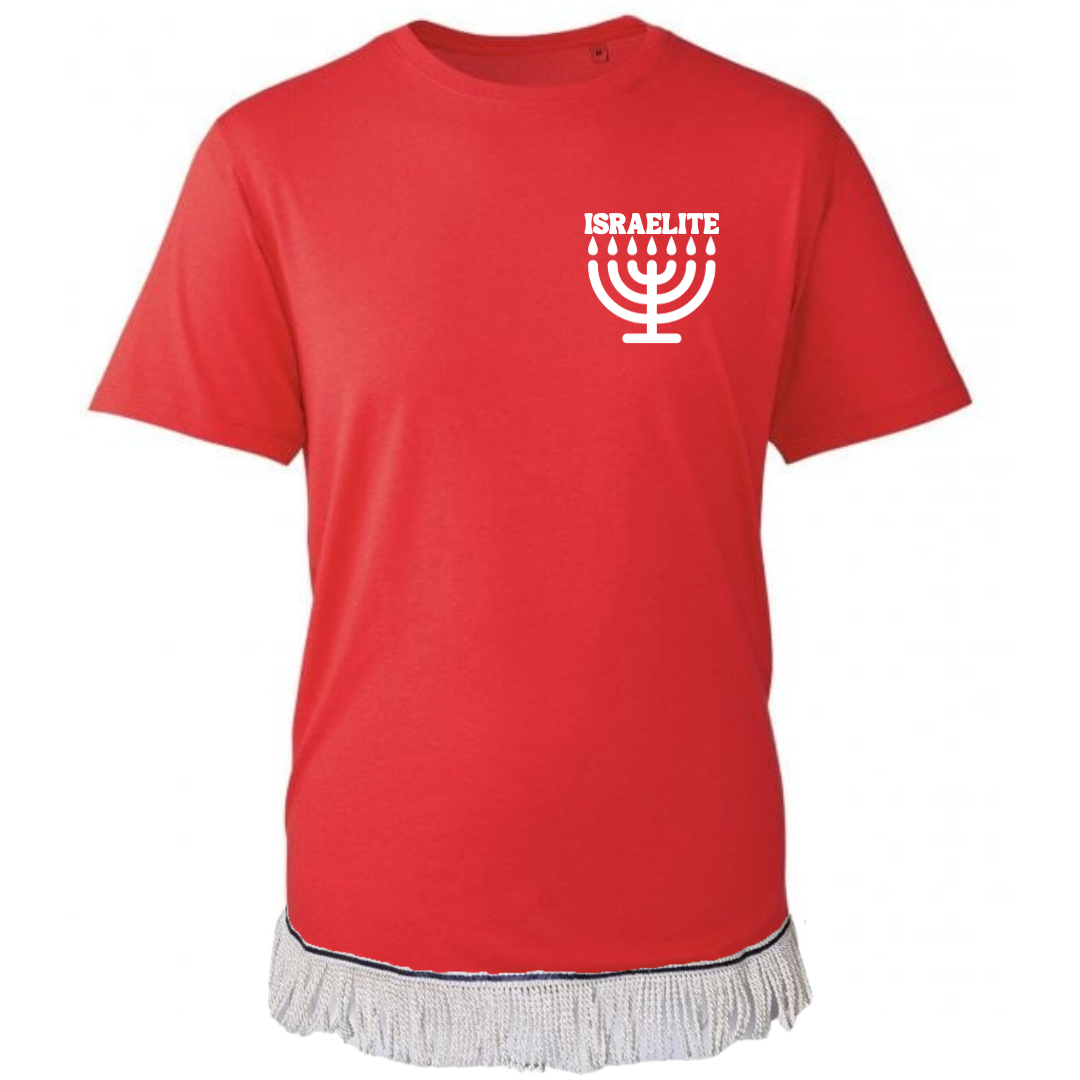 ISRAELITE Menorah T-Shirt - Free Worldwide Shipping- Sew Royal US