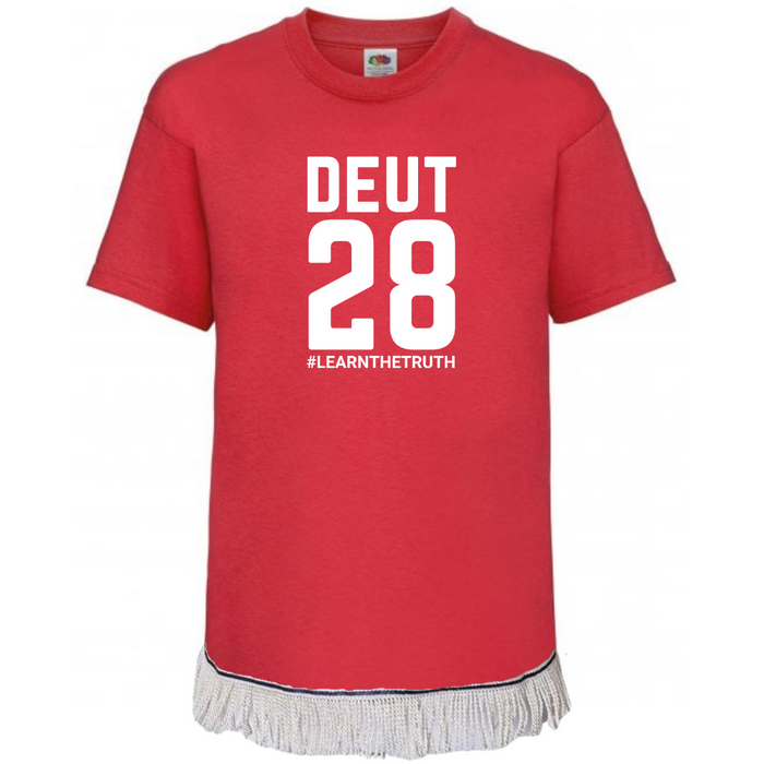 DEUT 28 Children's T-Shirt with Fringes (Unisex)