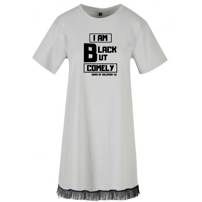 Black But Comely Women's Tunic Tee Dress