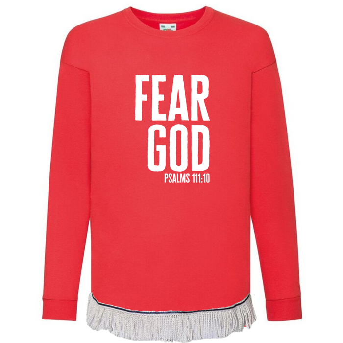 Fear God Children's Long Sleeve with Fringes