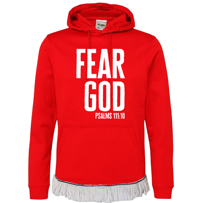 FEAR GOD Hoodie with Fringes