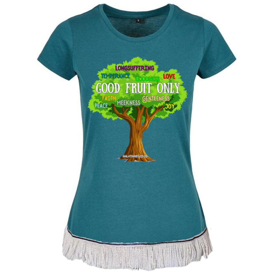 Good Fruit Only Women's T-Shirt - Free Worldwide Shipping- Sew Royal US