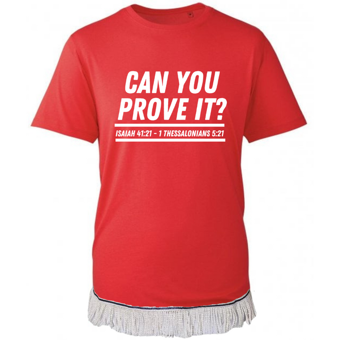 PROVE IT Fringed T-Shirt