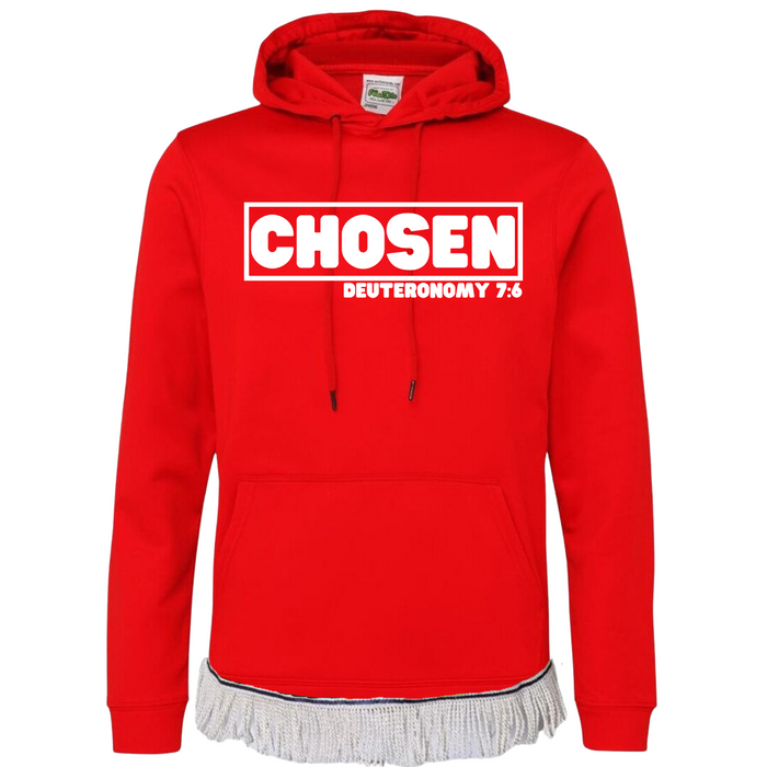 CHOSEN Hoodie with Fringes