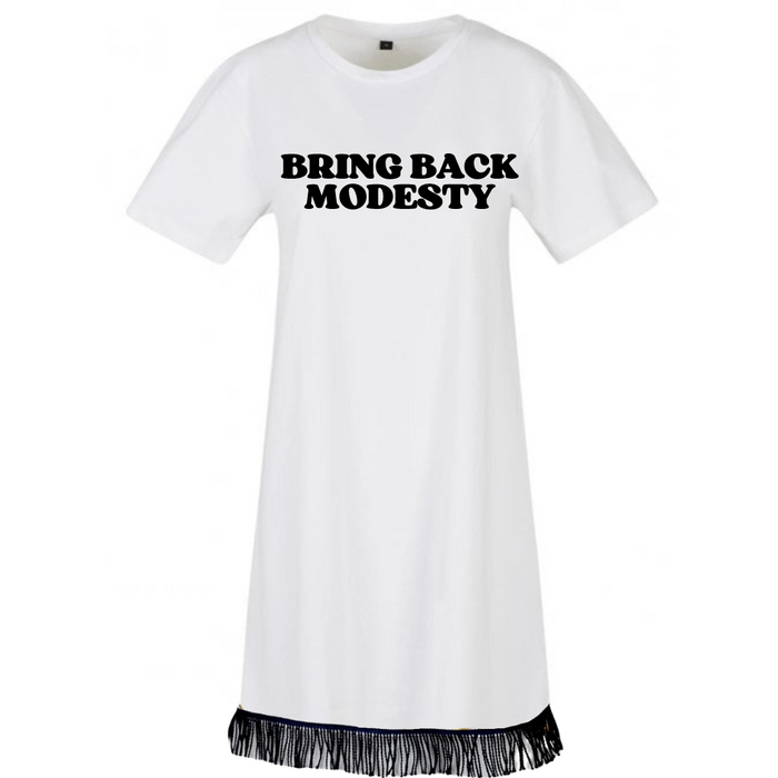 Bring Back Modesty Women's Tunic Tee Dress