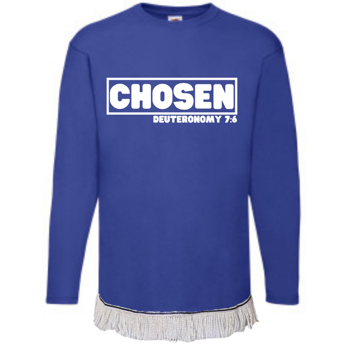 Chosen Long Sleeve Fringed T-Shirt