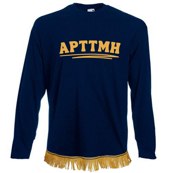 APTTMH Long Sleeve Fringed T-Shirt