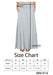 Plain Maxi Skirts with Pockets - Free Worldwide Shipping- Sew Royal US