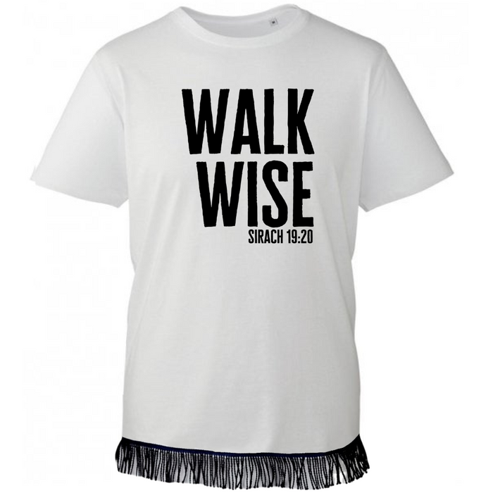 Walk Wise Fringed T-Shirt