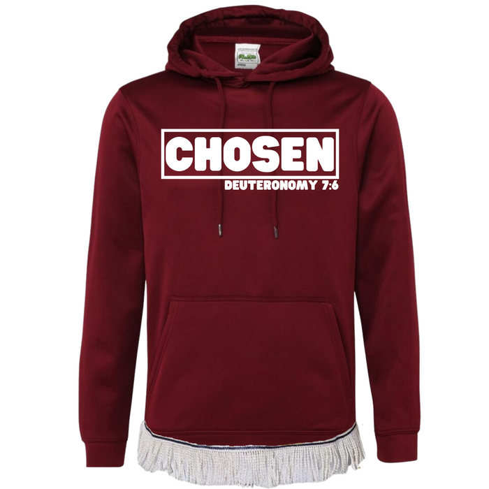 CHOSEN Hoodie with Fringes