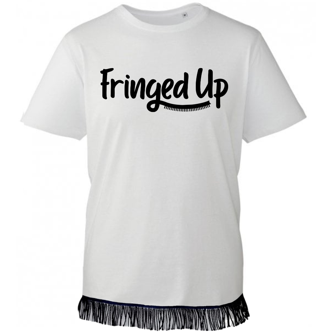 Fringed Up Men's T-Shirt - Free Worldwide Shipping- Sew Royal US