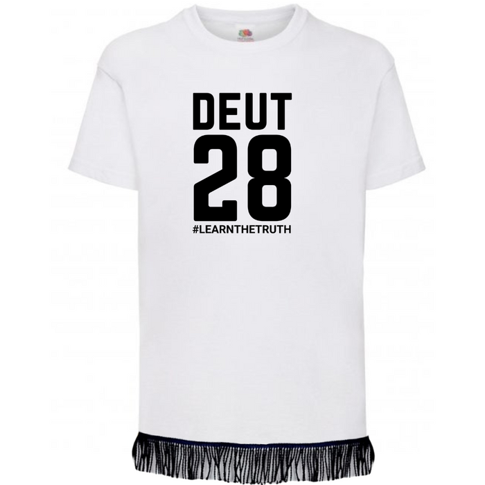 DEUT 28 Children's T-Shirt with Fringes (Unisex)