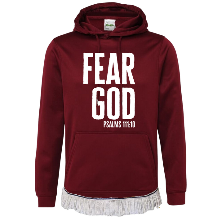 FEAR GOD Hoodie with Fringes