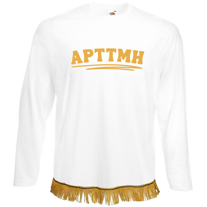 APTTMH Long Sleeve Fringed T-Shirt