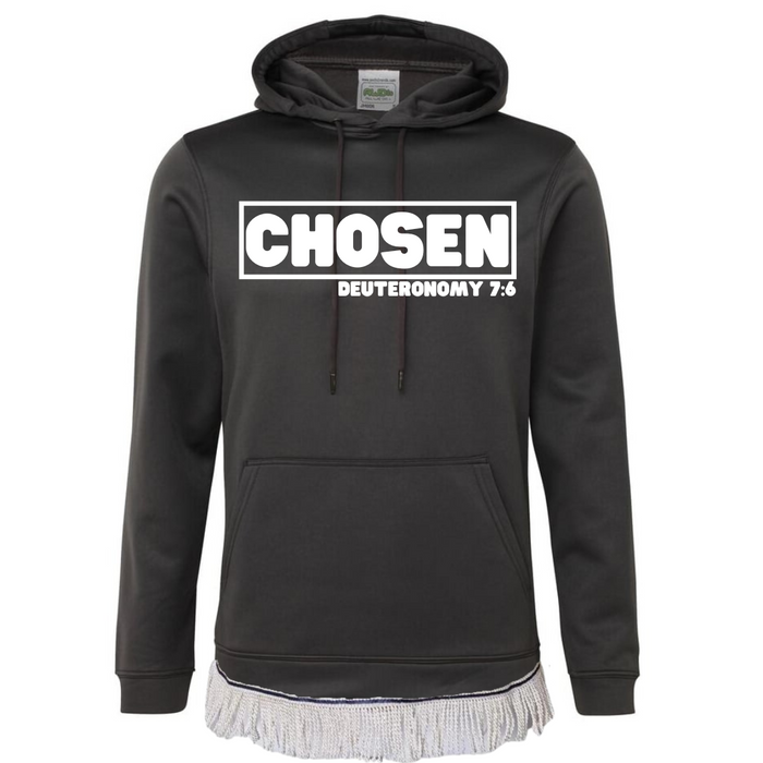 CHOSEN Hoodie with Fringes